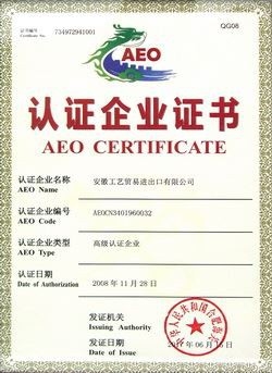 Company株式会社中国アンホイArts & Crafts Import & Exportの企業収益2