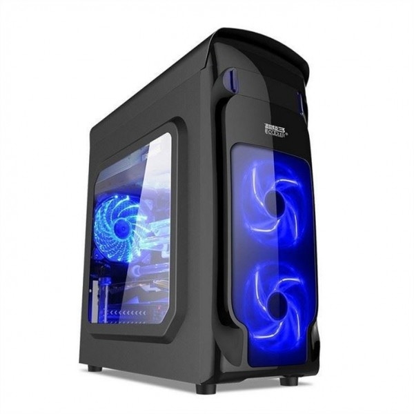 ETEKコンピュータケースサポート ATX MATX ITX,フロントパンドル,サイドパネルはアーシリックウィンドウを持っています