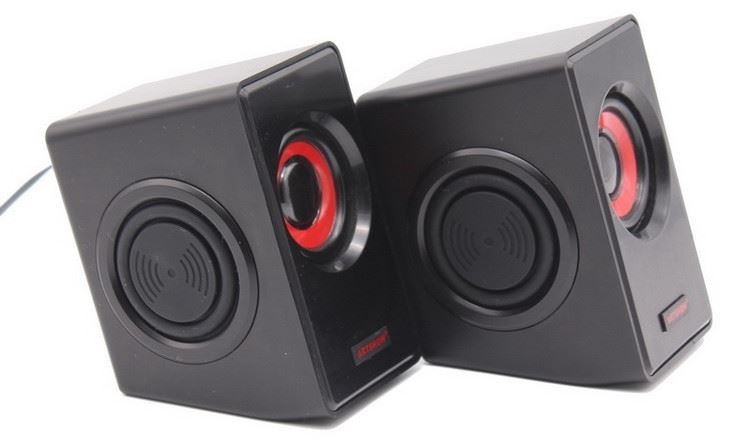 100HZ-18KHZ USB スピーカー 3.5mm を搭載したデスクトップ デジタル マルチメディア スピーカー 2.0