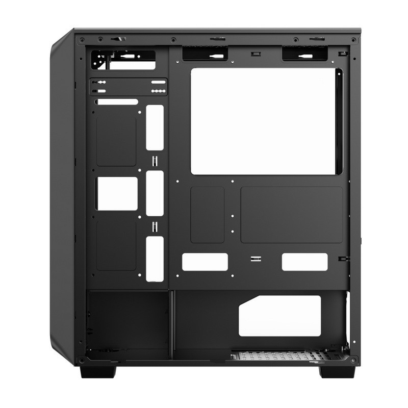 マイクロ ATX /ATX/ITX ケース Dazzle ARGB 効果フロントパネルボトムマウント電源黒と白で利用可能