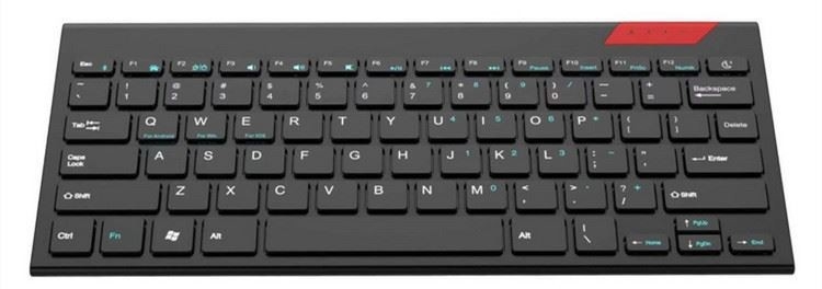 PC TVのための容易な媒体制御固体ステンレス製の超密集した大型のキーボードが付いているタッチ パッドが付いている2.4G無線キーボード