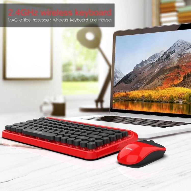 無線キーボードの人間の特徴をもつWindowsのPCのタブレットと互換性があるコンボの小型携帯用84キーのタイプライター型キーボードおよび3Dマウス