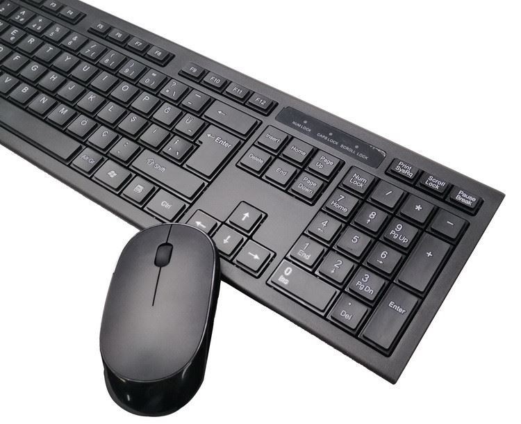 ラップトップ、PCのためのUSBのナノの受信機との無線キーボードおよびマウスのコンボ2.4GHz細い大型の無声コンボ