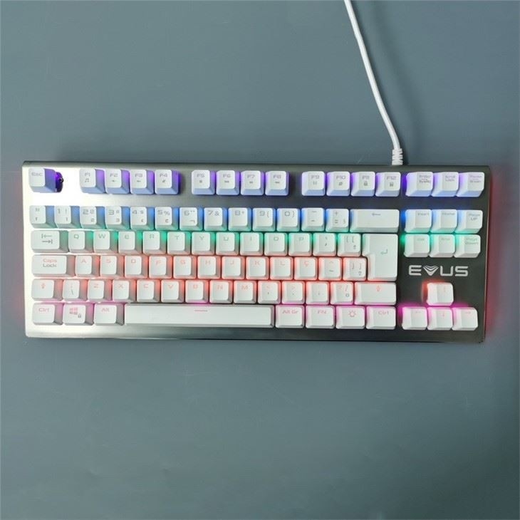 タイプライターのための無線機械 87 キーボード マウス RGB バックライト付き有線防塵
