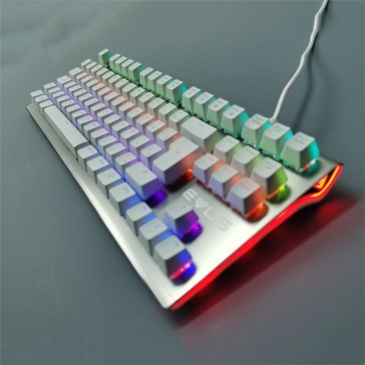 タイプライターのための無線機械 87 キーボード マウス RGB バックライト付き有線防塵