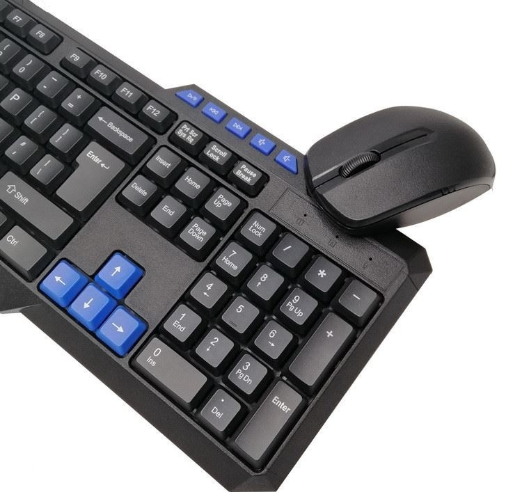防水機械細い無線電信によってワイヤーで縛られたコンピュータのキーボードおよびマウスはKeycaps MA699R1を着色した