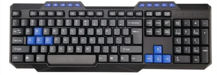 防水機械細い無線電信によってワイヤーで縛られたコンピュータのキーボードおよびマウスはKeycaps MA699R1を着色した