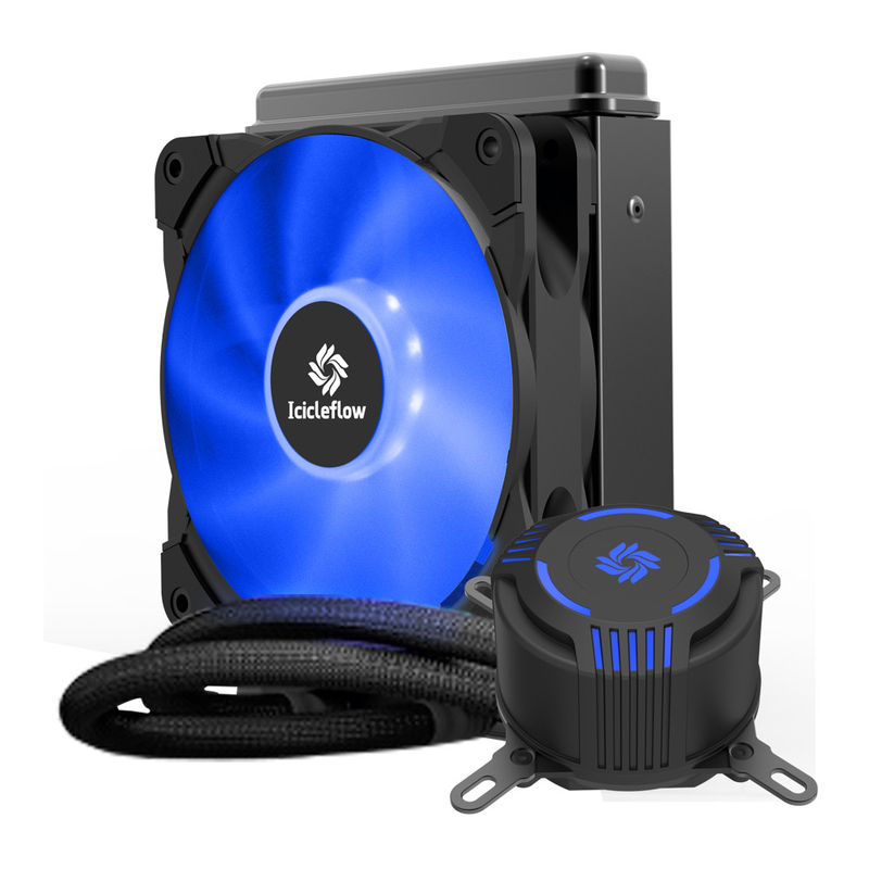 120mm RGB CPUコンピュータ箱のクーラーのラジエーターのAMD/インテル CPUのためのLeakproof高い流れポンプ