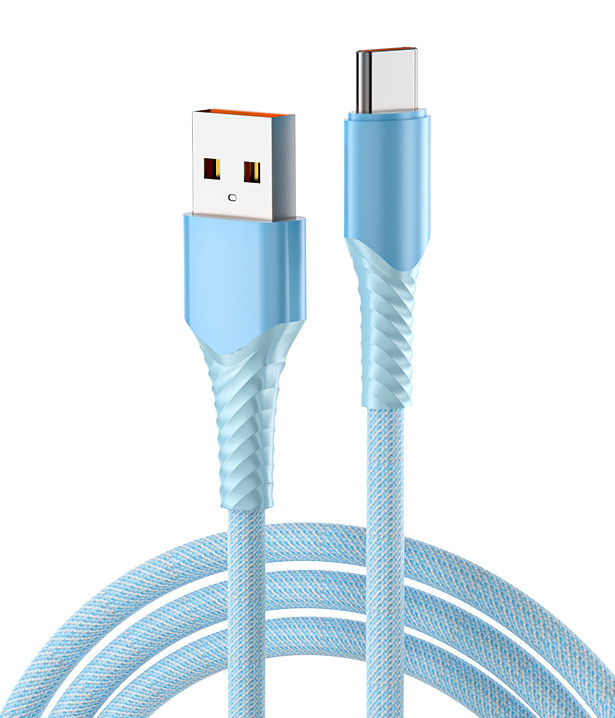 QC3.0 モバイル充電高速 USB データ ケーブル (タイプ C 最大電力 66W)