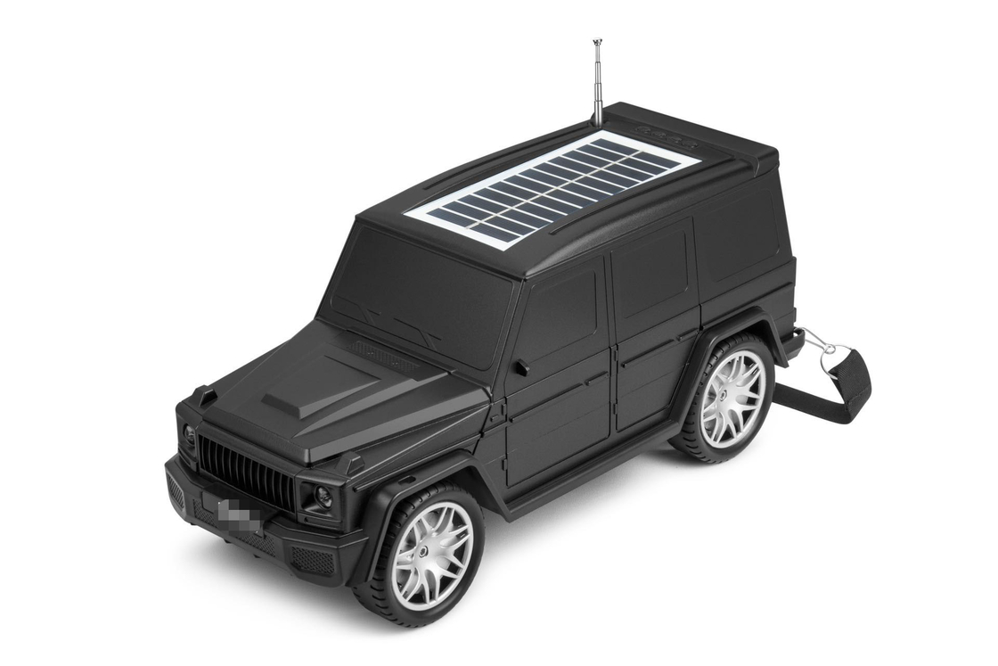 クラシックカー型のブルートゥーススピーカー ソーラー懐中電灯とラジオの機能を組み合わせ 家庭旅行 屋外