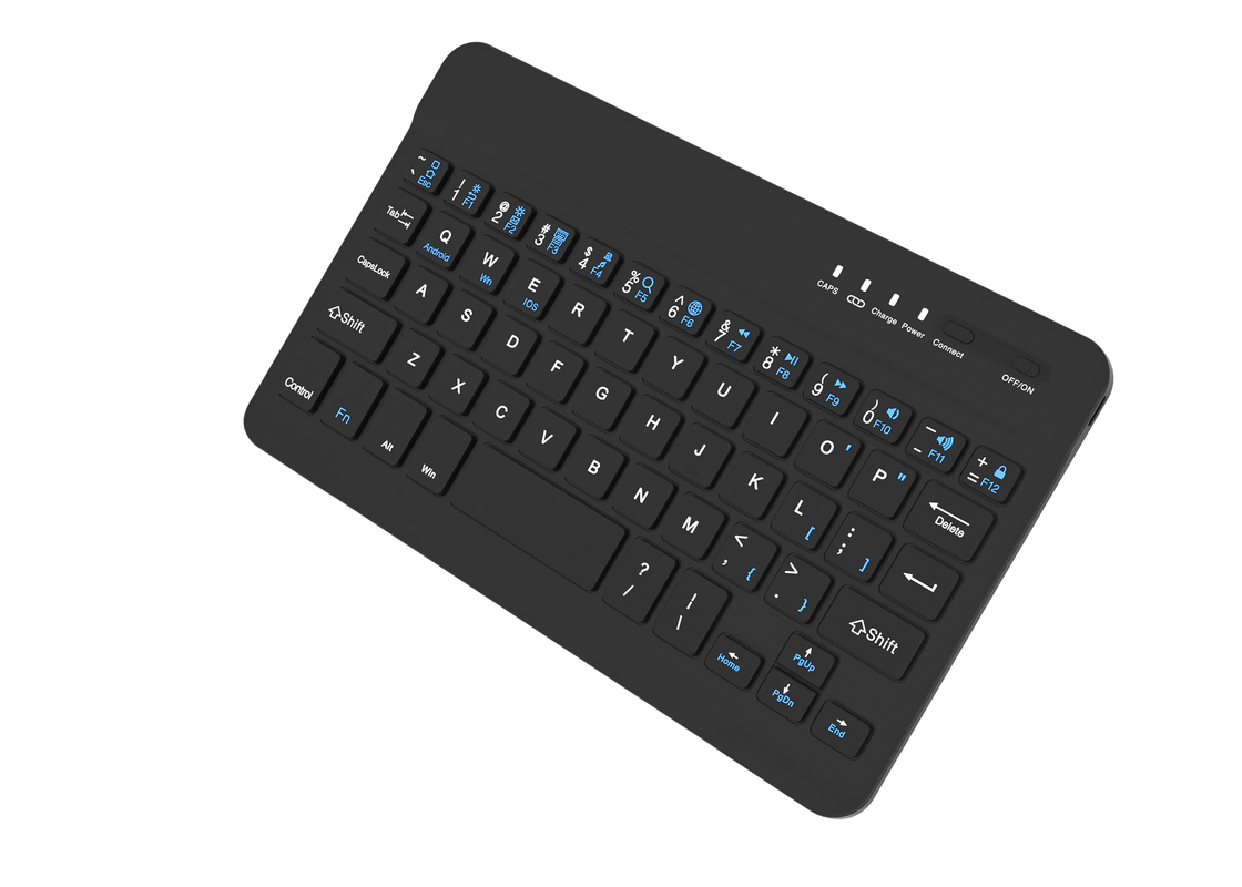 59 キー 小さい軽量 携帯ブルートゥースキーボード アップル iPad と Android デバイスでいつでもどこでも使用できます