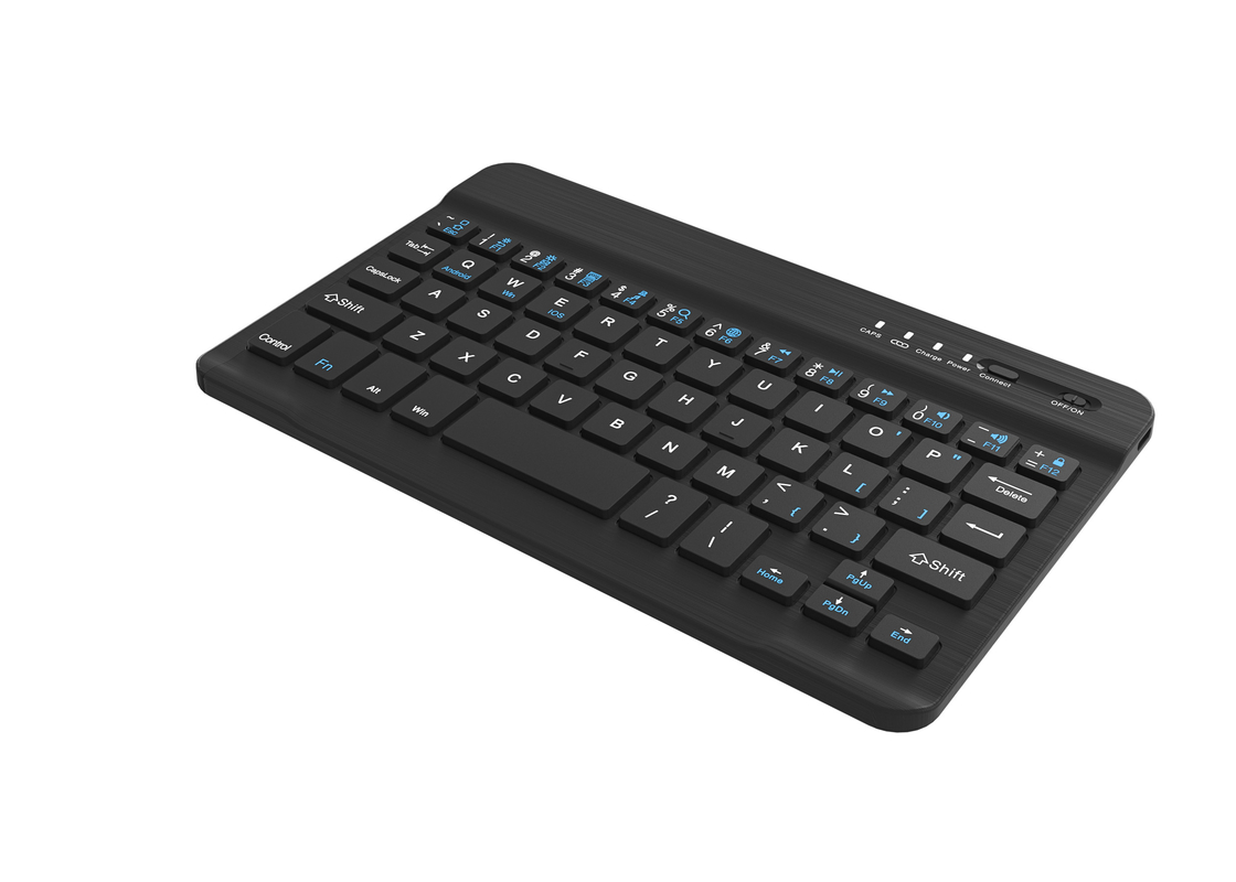 59 キー 小さい軽量 携帯ブルートゥースキーボード アップル iPad と Android デバイスでいつでもどこでも使用できます