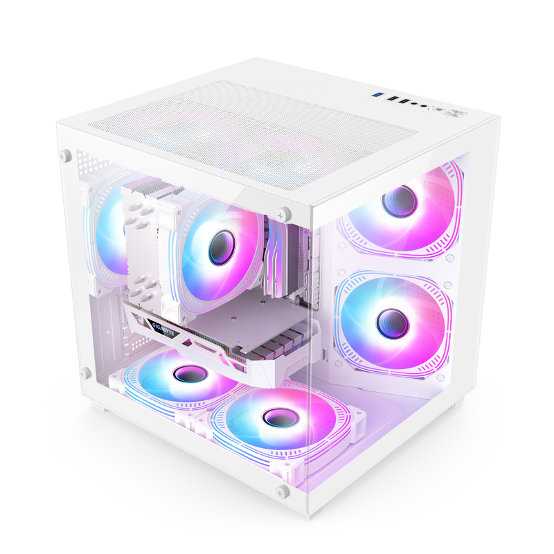 マイクロATX/ITX PCケース 素晴らしい熱消耗 ゲーマープロのためのさまざまなハードウェア設定をサポート