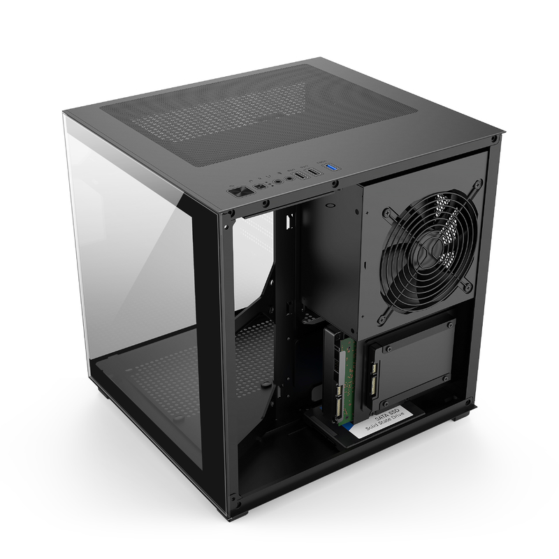 マイクロATX/ITX PCケース 素晴らしい熱消耗 ゲーマープロのためのさまざまなハードウェア設定をサポート