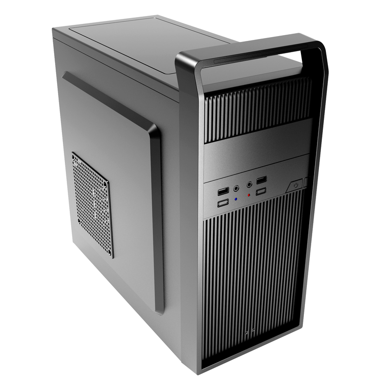 家や他の場所でのゲーム体験を向上させるためのハンドヘルド MATX ゲームコンピュータケース