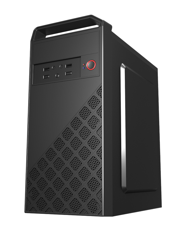 家や他の場所でのゲーム体験を向上させるためのハンドヘルド MATX ゲームコンピュータケース