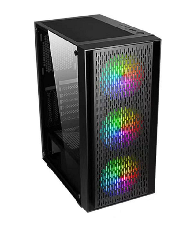ATX マイクロ ATX と ITX マザーボードをサポートします. 7 つの拡張スロットと 6 つのファンマウントを備えています.
