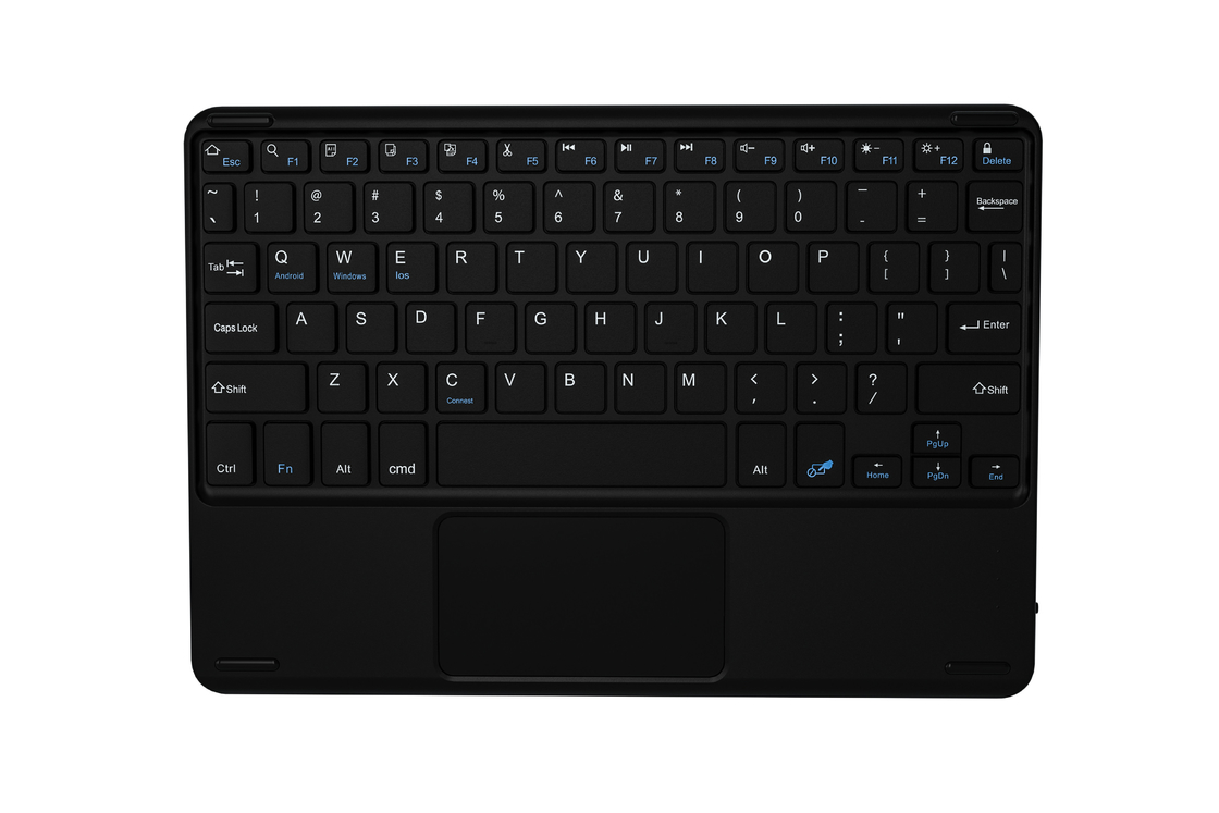 78鍵の携帯ブルートゥースキーボード ABS素材とタッチパッド