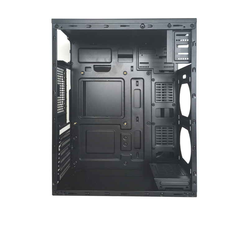 コンピュータケース ATX マイクロ ATX と ITX マザーボードを7つの拡張スロットでサポート 1つのHDDと2つのSSDのインストールをサポート