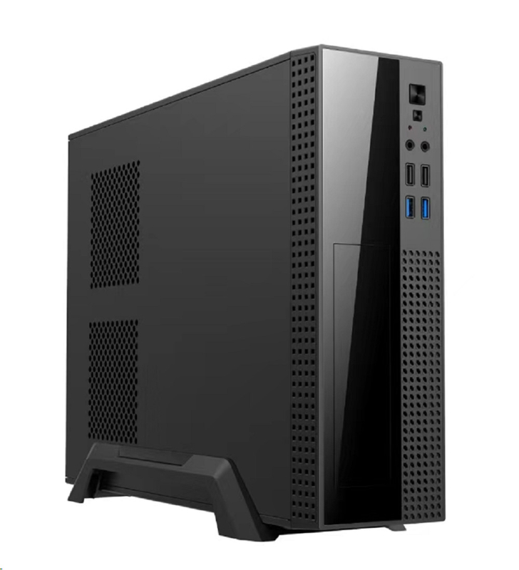 コンピュータケース マイクロ ATX と ITX をサポートする ストレージの拡張性 多様なフロントインターフェイス 8cm 風扇 冷却用