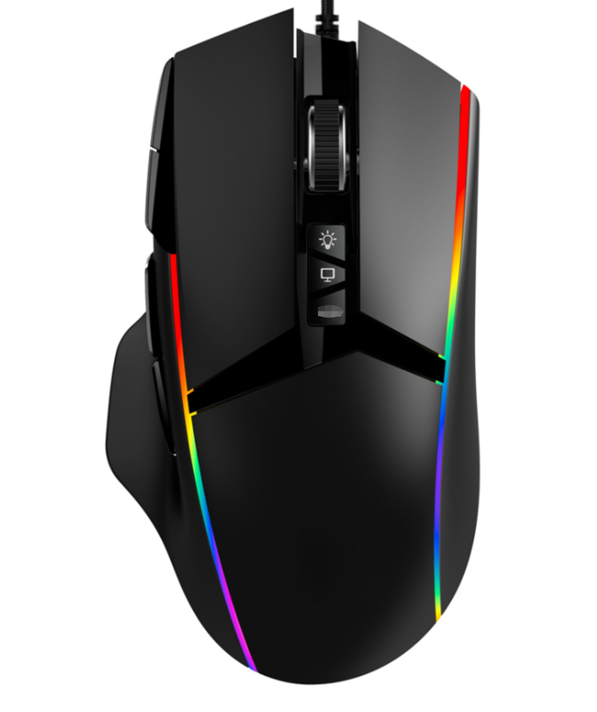 11Dゲーミングマウス 高度なセンサー技術 ゲーマーとプロのパーソナライズド設定調整可能なDPI