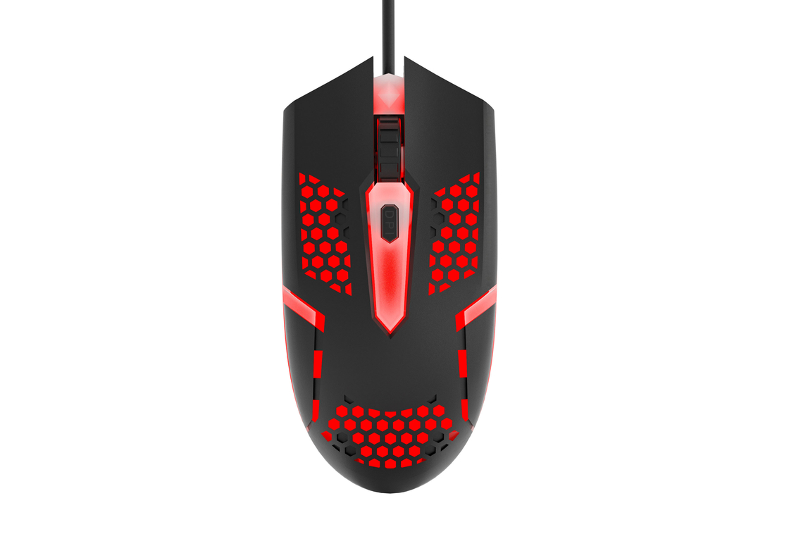 LED照明 8108 チップ 調整可能なDPI コンパクト ポータブルデザイン 広く適用可能なゲームマウス
