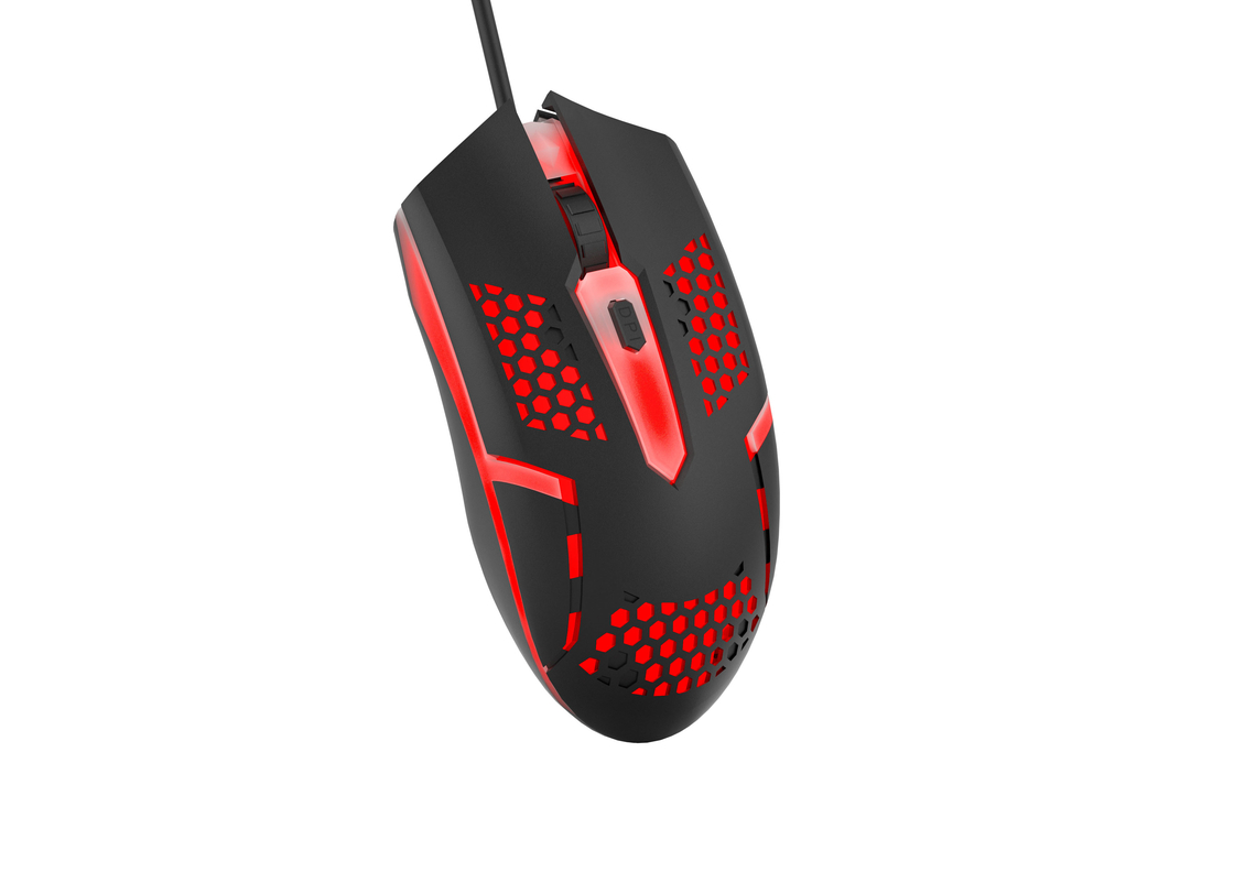 LED照明 8108 チップ 調整可能なDPI コンパクト ポータブルデザイン 広く適用可能なゲームマウス
