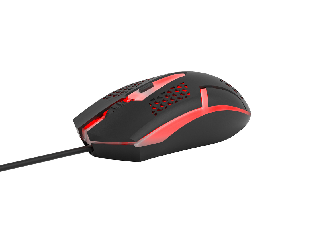 LED照明 8108 チップ 調整可能なDPI コンパクト ポータブルデザイン 広く適用可能なゲームマウス