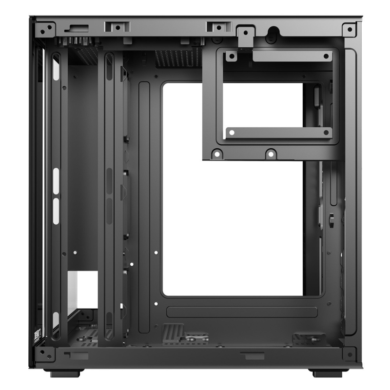 MATX/ITX PCケース 320mmまでのグラフィックカードをサポートする CPU クーラー 165mmまで 1 HDD 2 SSD 3 X 12CM ファンはお金のために