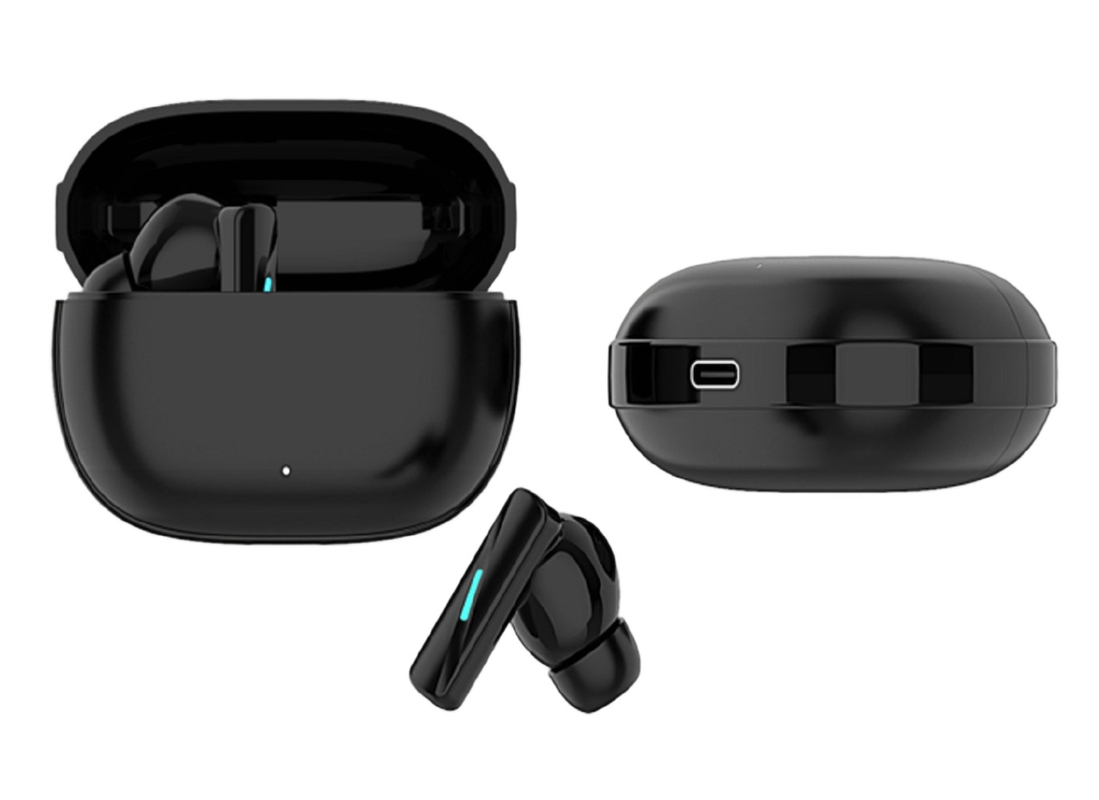バンザイアンテナ ダブルバッテリー F10 スピーカーユニット Bluetooth 5.3 TWS イヤホン 充電ケース