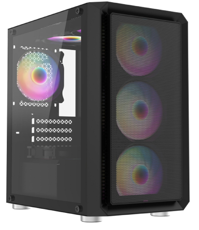 中級ゲーマー オフィスユーザー用の小型マザーボードと柔軟な冷却構成をサポートするコンパクトゲームケース