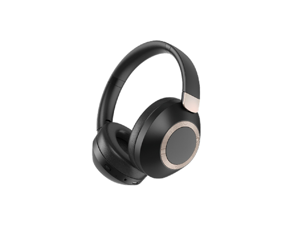 ANC Bluetooth 5.4 ヘッドフォン 23dBノイズキャンセリング 12時間バッテリー 周回式 設計 マイク付き 通勤者 音楽愛好者