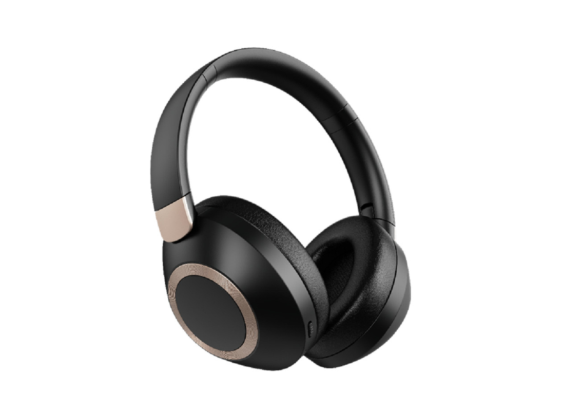 ANC Bluetooth 5.4 ヘッドフォン 23dBノイズキャンセリング 12時間バッテリー 周回式 設計 マイク付き 通勤者 音楽愛好者