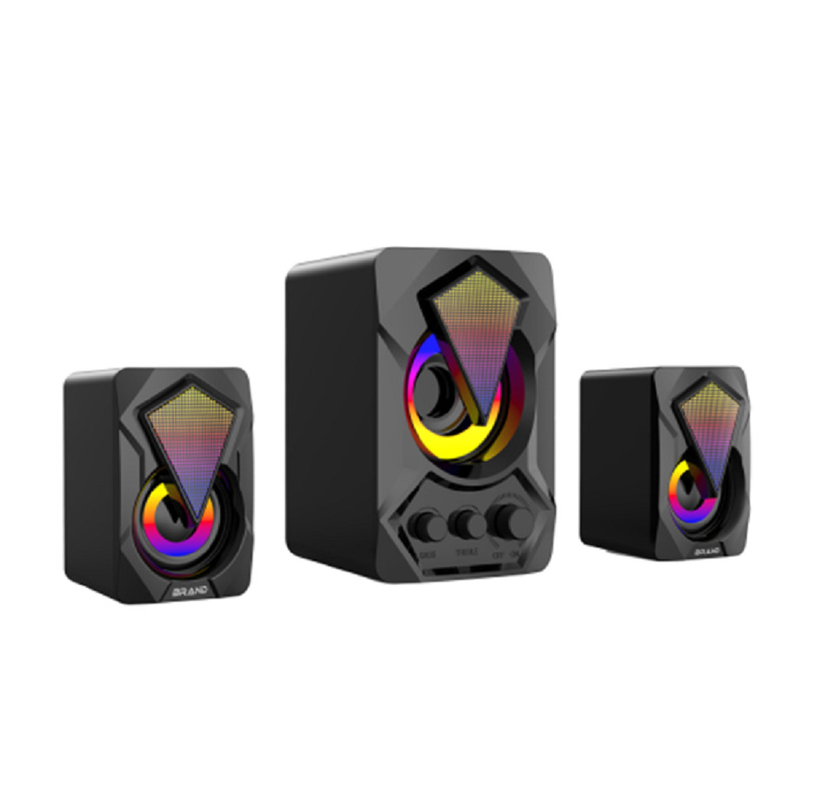 5W×1+3W×2 3インチ+2インチ×2 150Hz-20KHz SNR > 30dB 独立音量 トレブルベース コントロール 個別チューニング