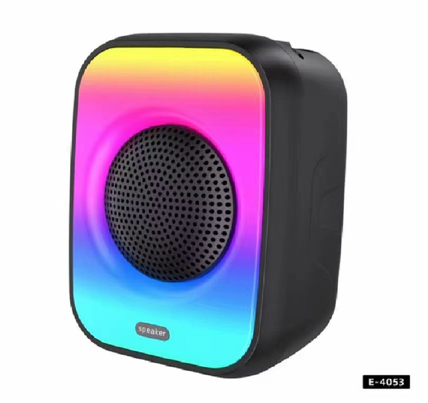 4インチ45磁気スピーカー 500MAH バッテリー Bluetooth TFカード FMラジオ USBフラッシュメモリ 屋外キャンプ家庭用
