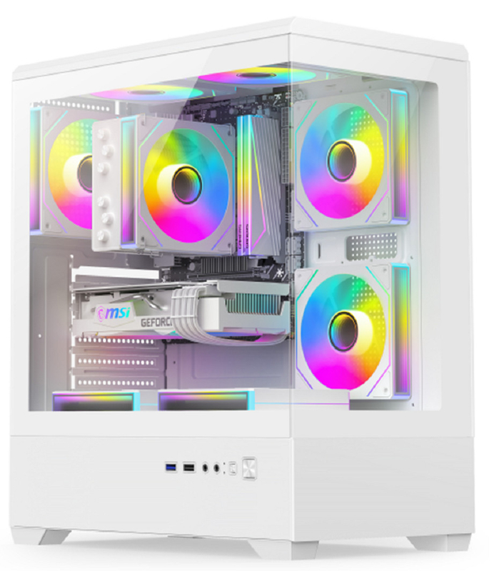 フルサイズの互換アーキテクチャ E-ATX/ATX マザーボード 330mm グラフィックカード 240mm 上部装着 水冷グリッドコンピュータケース