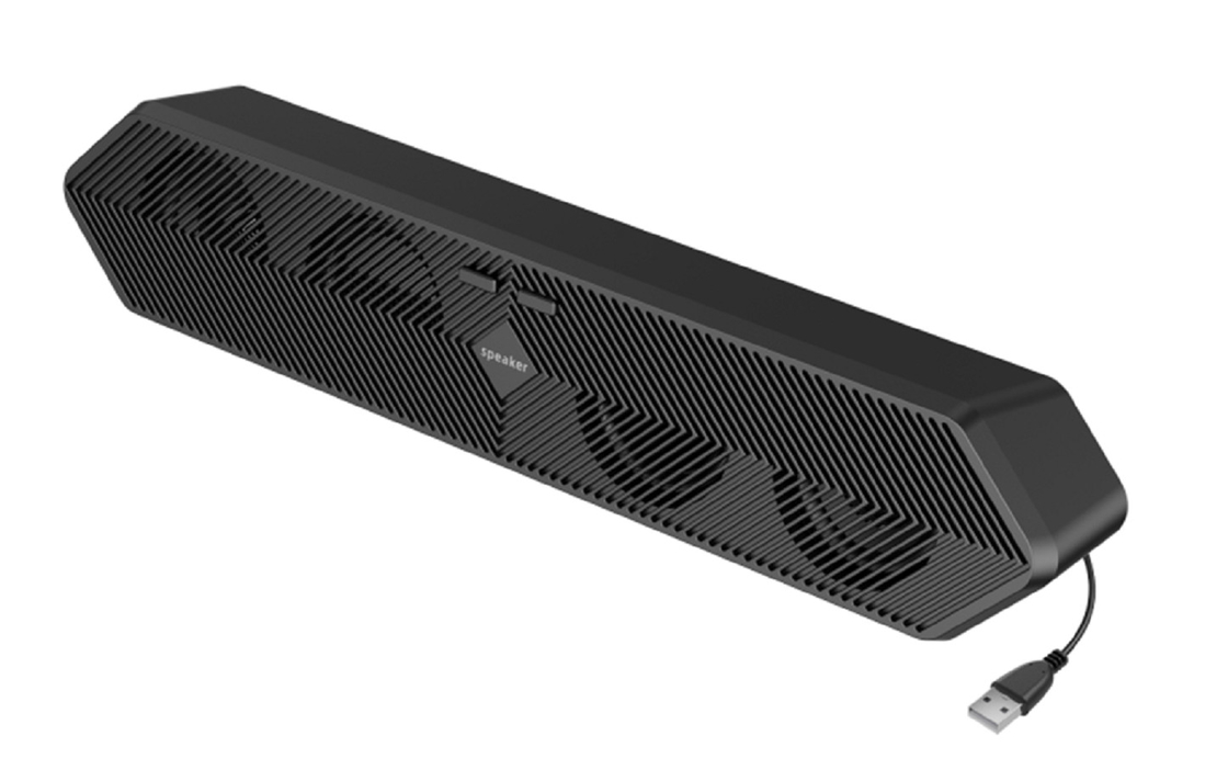 ミニマリストなデスクトップスピーカーデザイン  BTとUSB接続 2インチ フルレンジドライバ 6W出力 800mV 感度入力