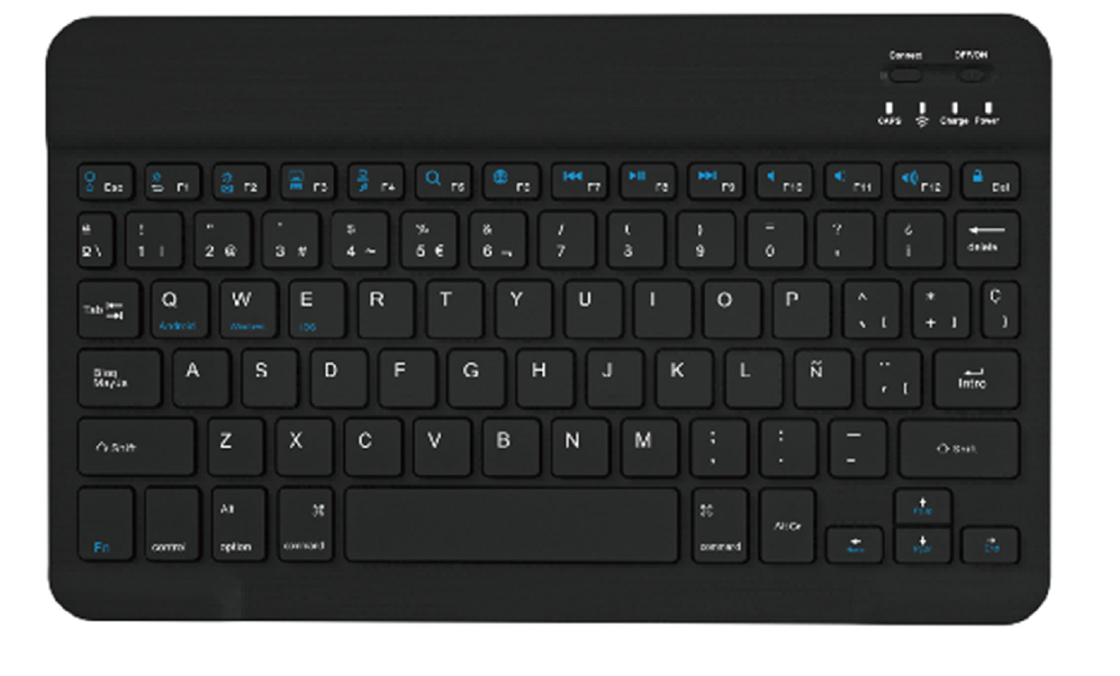 9.7インチBluetoothキーボード 多色オプション 6.4mm 厚さ183g 軽量デザイン Bluetooth 3.0 双モード接続