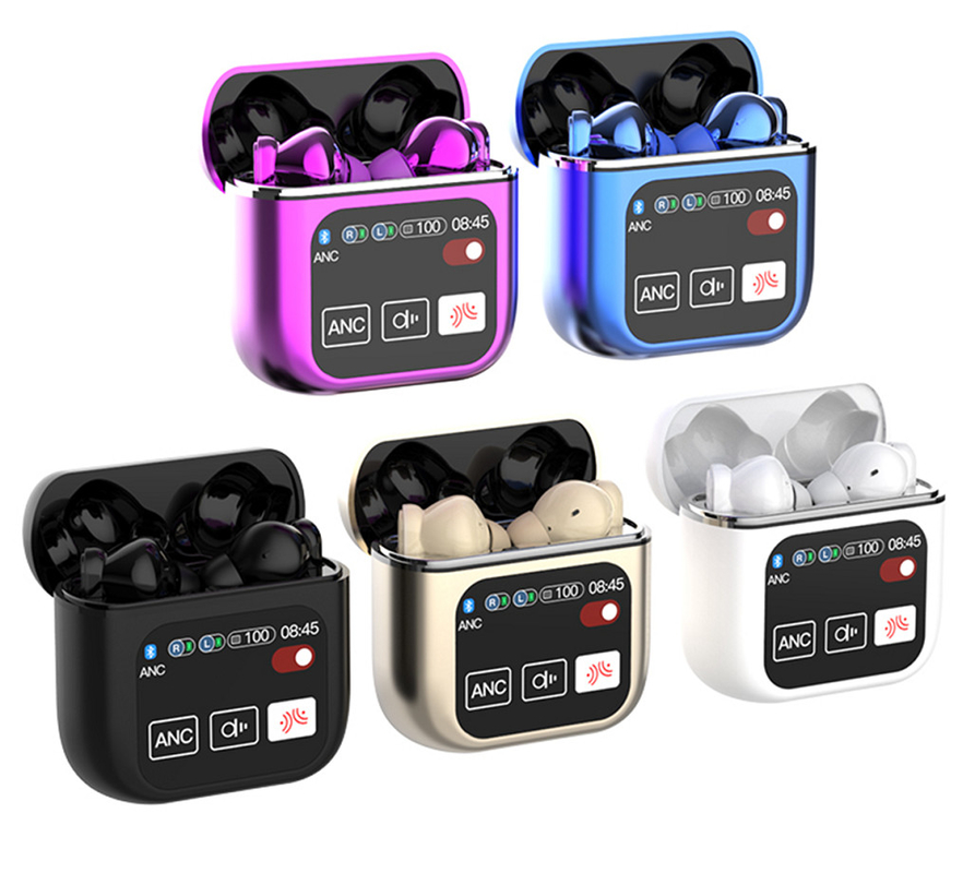 ETEK TWS イヤホン ANC & ENC 400mAh 充電ケース F10 ドライバーと低遅延Bluetooth 浸透型ゲームと音楽
