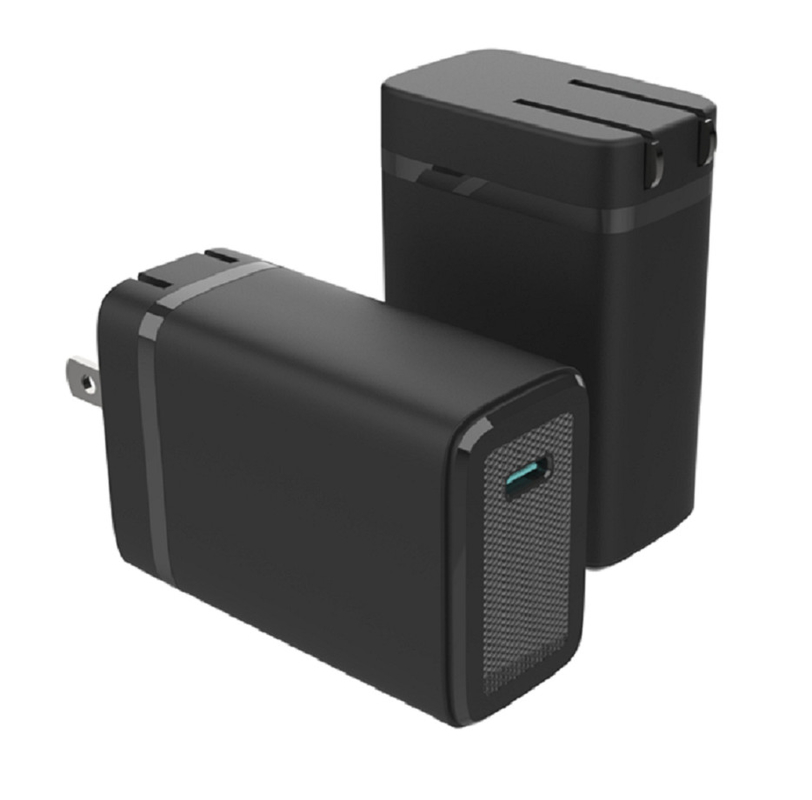 携帯電話の高速充電器 GaN テクノロジー 45W PD 急速充電 110-240V ワイドボルト USB-C ポート