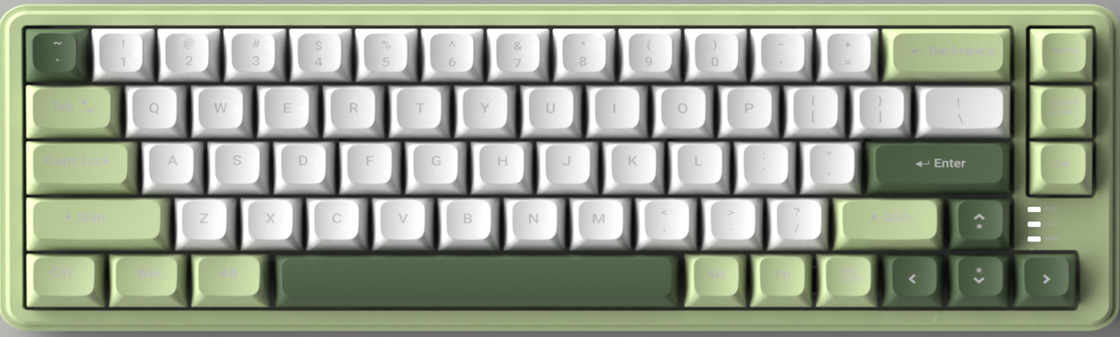 67キー メンブレンキーボード 有線 防水 防滴 超薄型デザイン カラフルバックライト ABS 内蔵鉄板