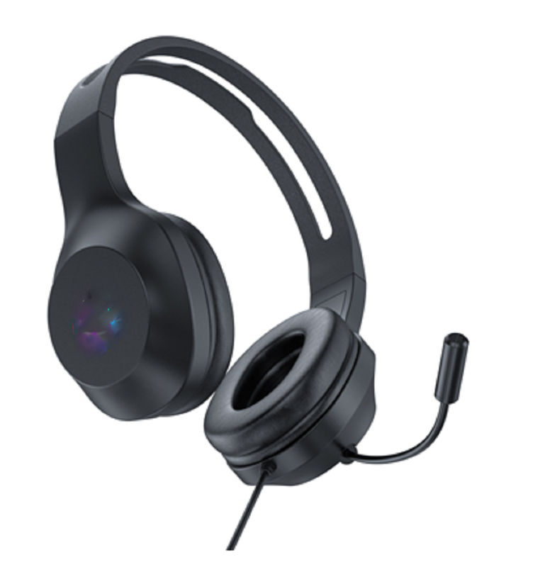 ETEK ゲーム ワイヤードヘッドフォン 50mm ドライバー 20Hz-20kHz レスポンス オムニダイレクト マイク 2.0M ケーブル