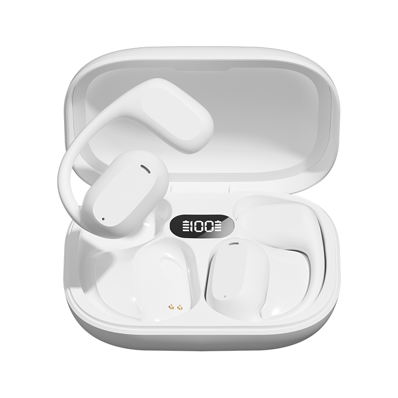 ETEK イヤホック TWS イヤホン ブルーツ 5.3 A2DP/AVRCP/HFP 50mAh イヤホンセル + 300mAhケース保護板