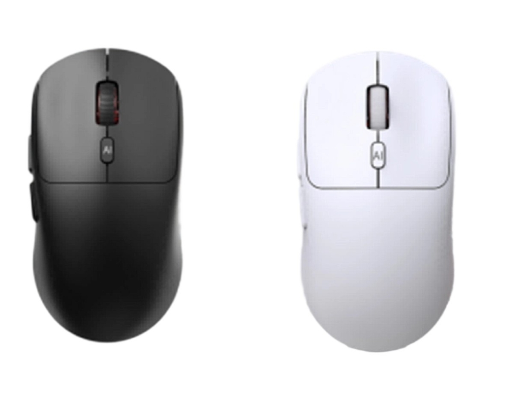 ETEK Tri-Mode AI マウス、Bluetooth+2.4G+有線、1200-2400DPI、6ボタン、400mAhバッテリー、オフィスワーカーとゲーマー向け