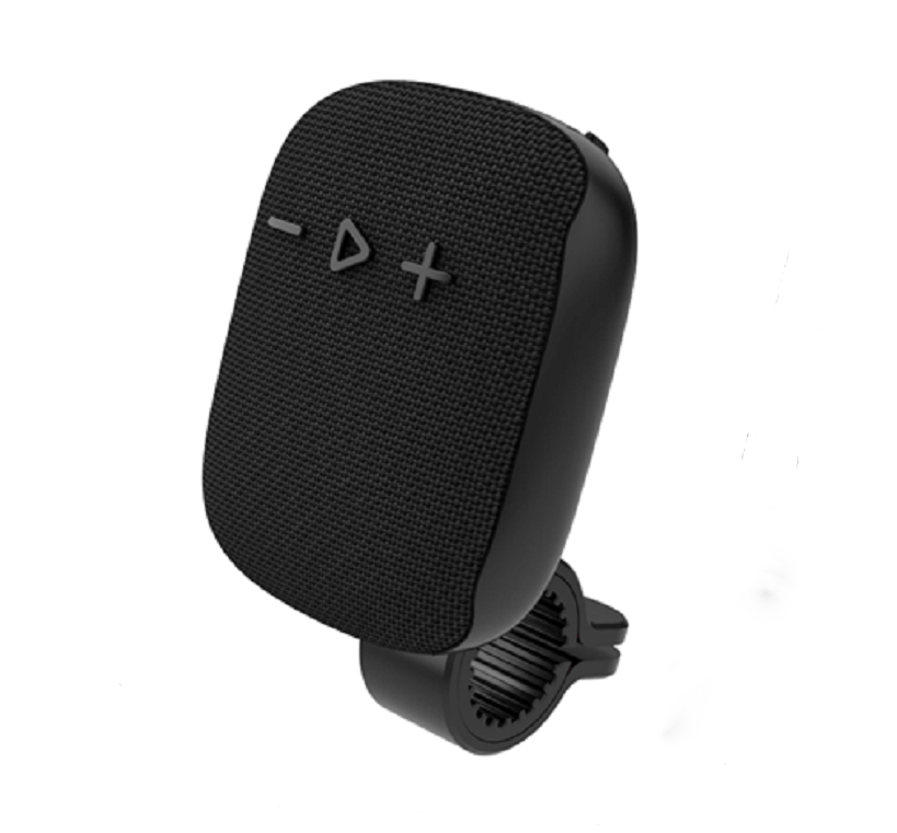 Bluetooth 5.3 スピーカー,5W 45MM ドライバー, 400mAh バッテリー, ABS+布+シリコン素材,TF/FM/USB再生&通話 ((黒,赤,青)