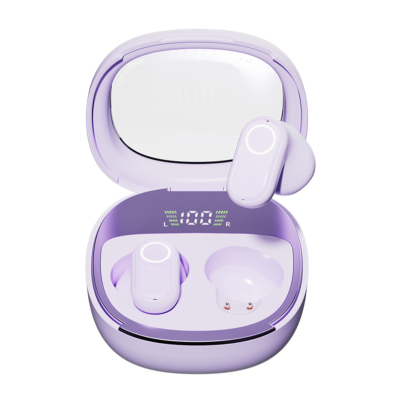 ETEK Bluetooth 5.4 TWSイヤホン、F13銅リング搭載、イヤホン25mAh + ケース200mAh (保護ボード付き)、3色展開。