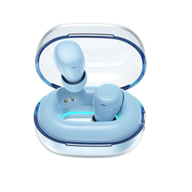 TWS Bluetoothイヤホン、AC7023D2チップ、Bluetooth 5.4、バイノーラル通話、25mAh+150mAh、Type-C充電、再生時間3.5時間