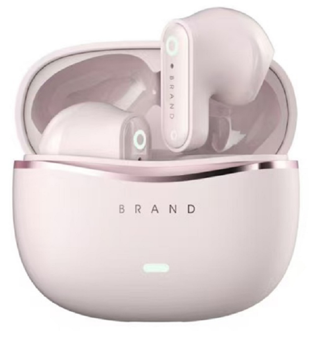 TWSワイヤレスイヤホン、Bluetrum 5756T、13mmスピーカー、10M範囲、4時間再生、25mAh+180mAhケース、ブラック/ホワイト/ピンク