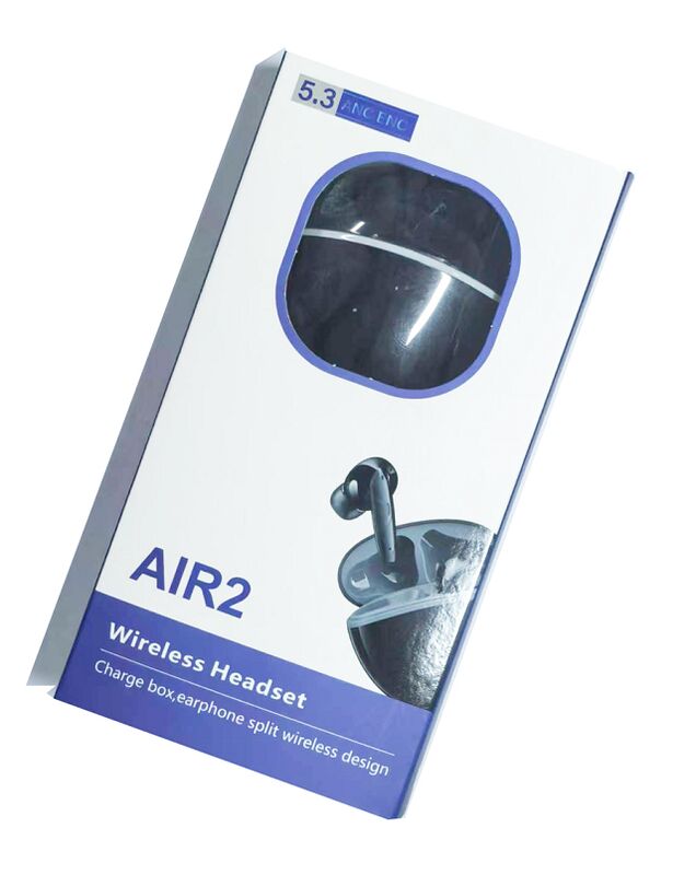 ANC TWS イヤード,MEMS マイク,F13複合弁,C型,200mAhケース,黒/白