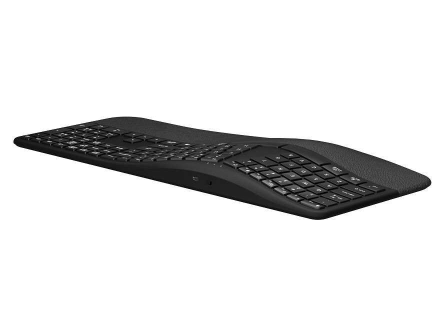双モード エルゴノミック シザースイッチキーボード 腕のリスト サイレントタイプ